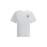 Casablanca White Cotton T-Shirt